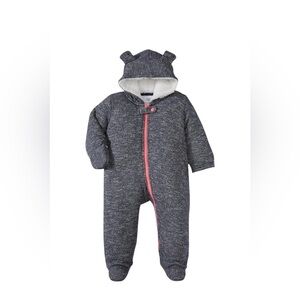 Egg by Susan Lazar Fleece Footed One Piece (Baby) SZ. 12 months (PINK)